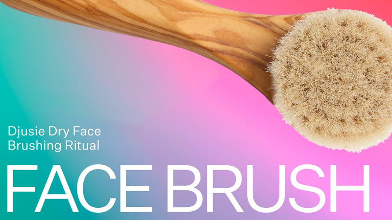 Dry Face Brushing Ritual